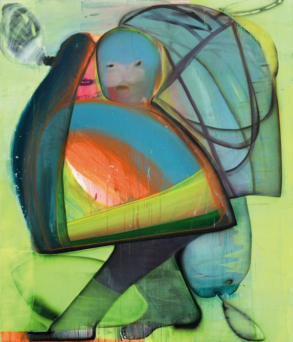 蒋小余 彩虹 布面丙烯 150cm × 180cm (2025) 蒋小余 彩虹 布面丙烯 150cm × 180cm (2025)