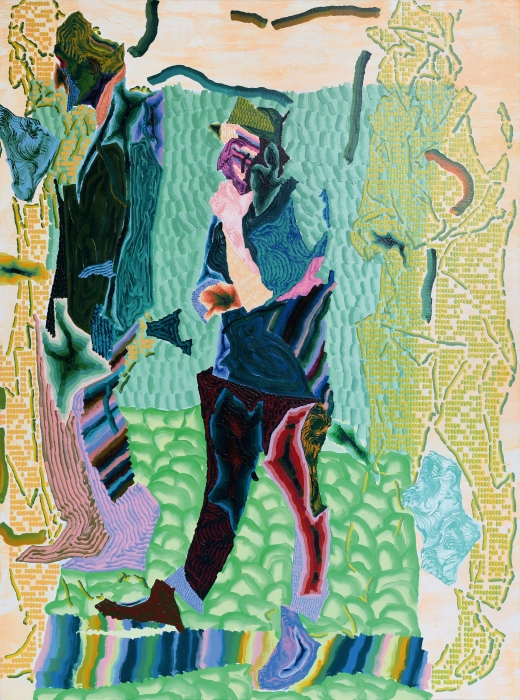 冯志佳-作曲家和他的重重幻影 布面丙烯 150cm × 200cm (2025) 冯志佳-作曲家和他的重重幻影 布面丙烯 150cm × 200cm (2025)