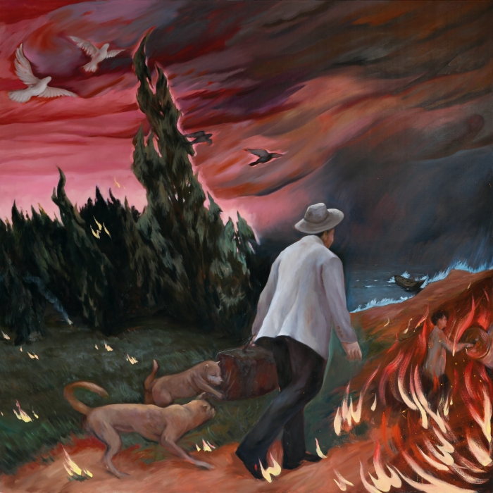 郑梓程 惜别的海岸-2 布面油画 600cm × 200cm (2025) 郑梓程 惜别的海岸-2 布面油画 600cm × 200cm (2025)