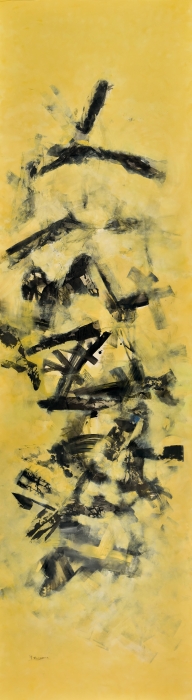 6.韦国 临古 纸本水墨 140cm×500cm 2022 6.韦国 临古 纸本水墨 140cm×500cm 2022