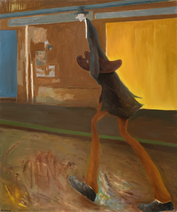 孟阳阳 年轻画家 布面油画 100cm × 120cm (2024) 孟阳阳 年轻画家 布面油画 100cm × 120cm (2024)