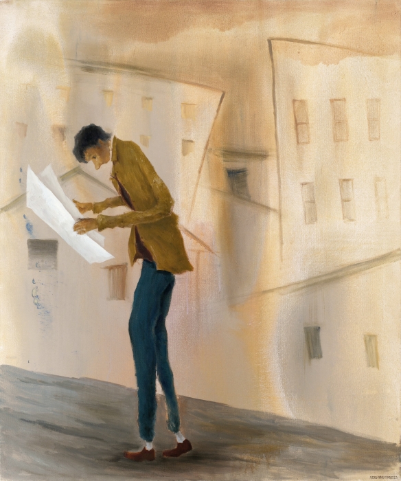 孟阳阳 都市青年故事v布面油画 100cm × 120cm (2024) 孟阳阳 都市青年故事v布面油画 100cm × 120cm (2024)