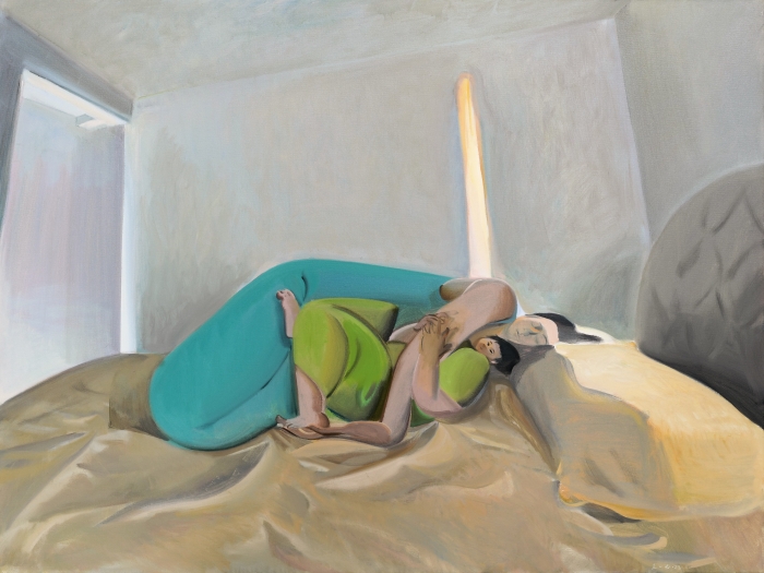 王一龙 晨曦 布面油画 160cm × 120cm (2024)