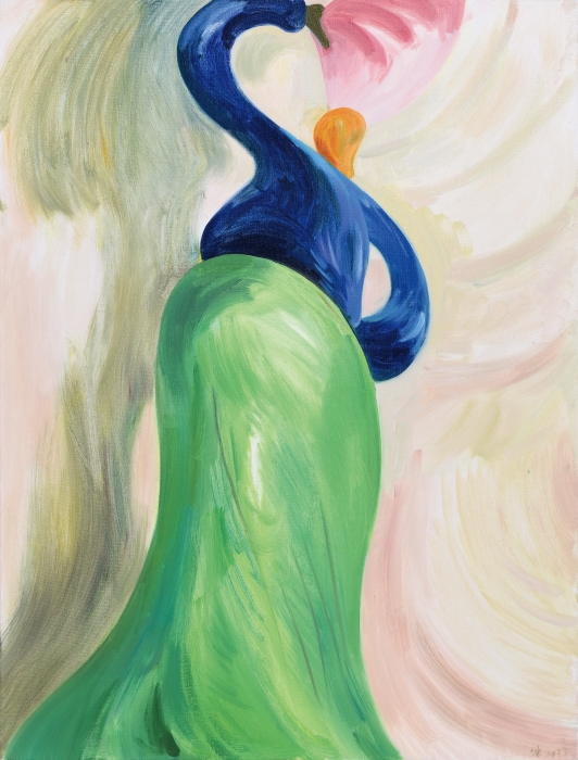 翟倞 铁扇公主 布面油画 80cm × 105cm (2024) 翟倞 铁扇公主 布面油画 80cm × 105cm (2024)