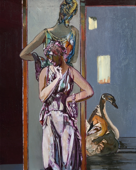 葛彦 两个方块 布面油画 120cm × 150cm (2025) 葛彦 两个方块 布面油画 120cm × 150cm (2025)