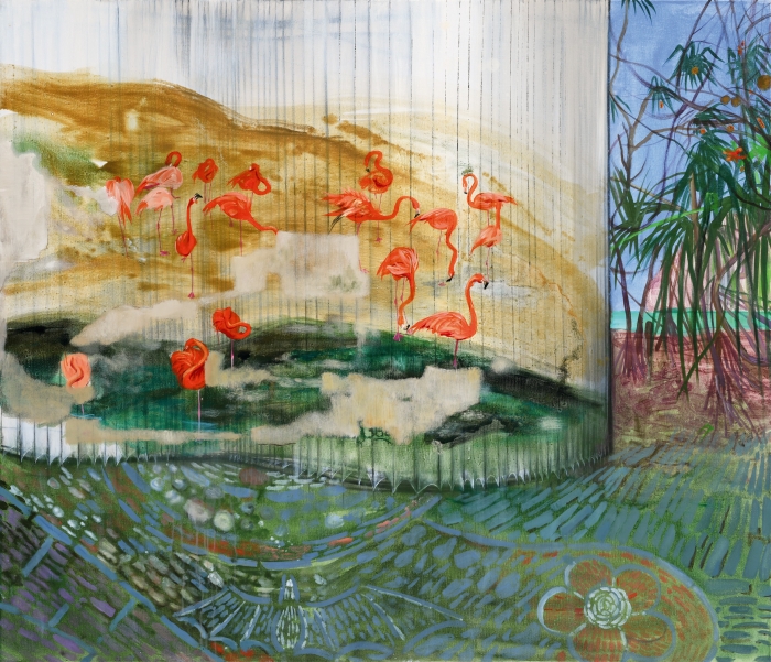 王瑾 蓝调时光 布面油画 140cm × 120cm (2025) 王瑾 蓝调时光 布面油画 140cm × 120cm (2025)