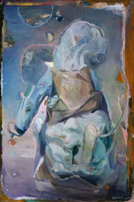 林文 膨胀体1 布面油画 100cm × 150cm (2024) 林文 膨胀体1 布面油画 100cm × 150cm (2024)