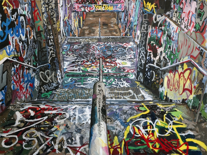 陈轩荣G1.0.5.9 (The Underpass)布面丙烯 200cm × 150cm (2021) 陈轩荣G1.0.5.9 (The Underpass)布面丙烯 200cm × 150cm (2021)