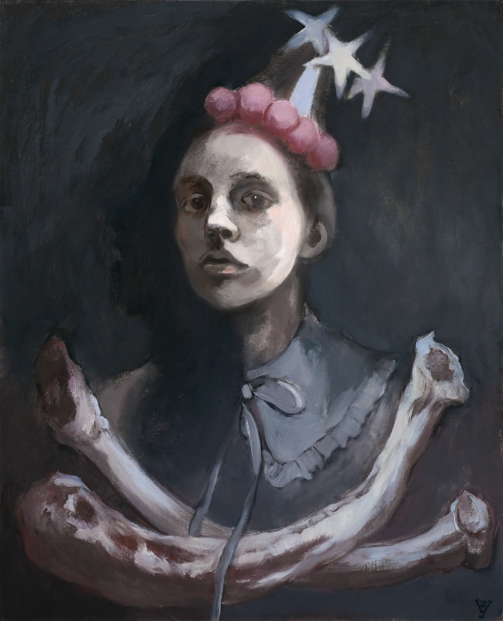 张瑛 幸运星5 布面油画 65cm × 80cm (2022) 张瑛 幸运星5 布面油画 65cm × 80cm (2022)