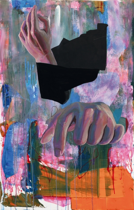 董翔 谎言迷宫4 布面丙烯 70cm × 120cm (2026) 董翔 谎言迷宫4 布面丙烯 70cm × 120cm (2026)