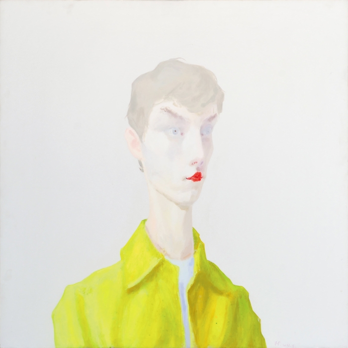 曾朴 heart13 布面油彩 100cm× 100cm (2024) 曾朴 heart13 布面油彩 100cm× 100cm (2024)