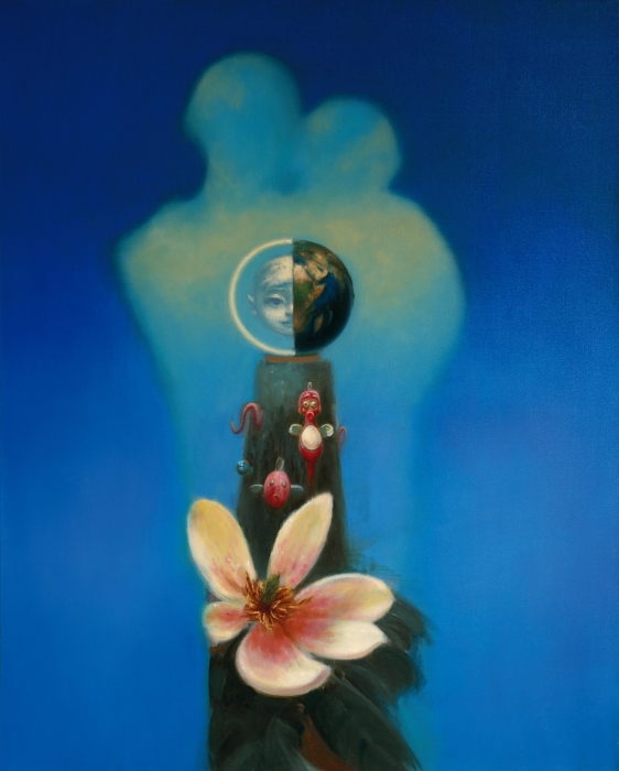 孟晓阳 梦园 布面油画 120cm × 150cm (2025) 孟晓阳 梦园 布面油画 120cm × 150cm (2025)