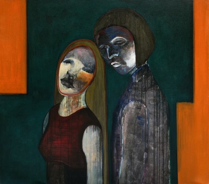 张紫韵 不能说的秘密 布面油画 160cm × 150cm (2016) 张紫韵 不能说的秘密 布面油画 160cm × 150cm (2016)